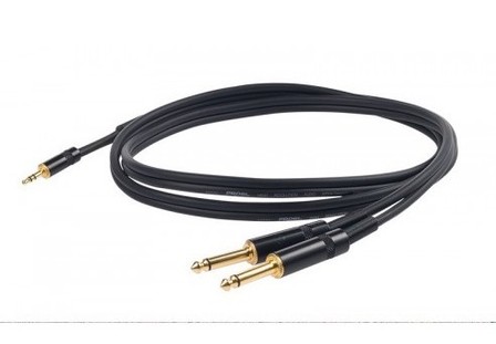 3.5mm to 2x TS cable
