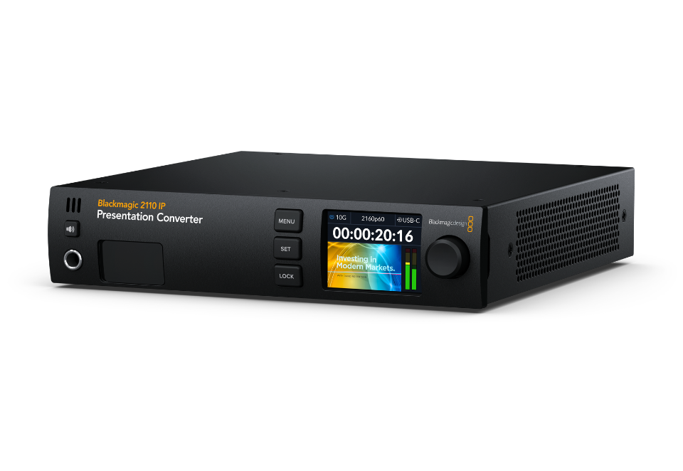 Blackmagic 2110 IP Presentation Converter